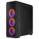 Chieftec Case|CHIEFTEC|SCORPION 4|MiniTower|Case product features Transparent panel|Not included|ATX|MicroATX|MiniITX|Colour Black|GL-04B-UC-OP