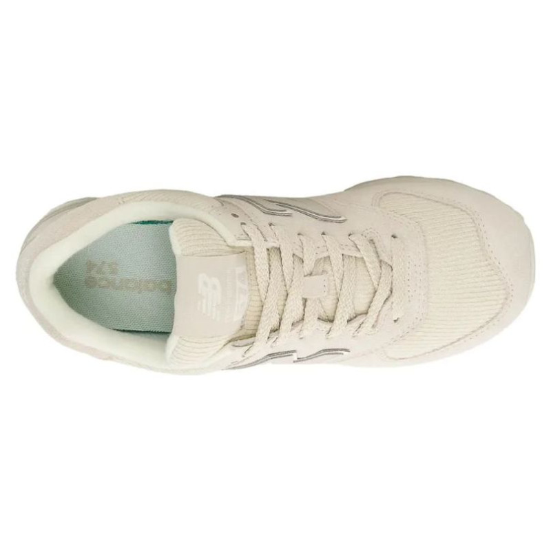 New Balance WL574 beige Lifestyle women's sneakers (WL574CBG) (39.0)