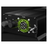 Green Cell Strāvas pārveidotājs Green Cell PRO 12V to 230V 500W/1000W Pure sine wave