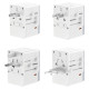 Dudao A35Pro 35W EU / UK / AUS / US / JP travel adapter 3x USB-C 2x USB-A - white