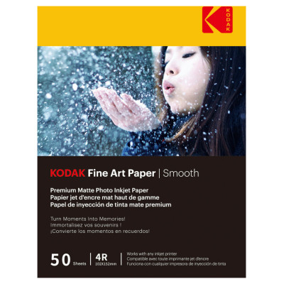 Kodak Fine Art Paper 230g Matte Coated Smooth 4/6x50