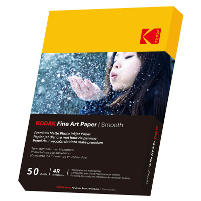 Kodak Fine Art Paper 230g Matte Coated Smooth 4/6x50