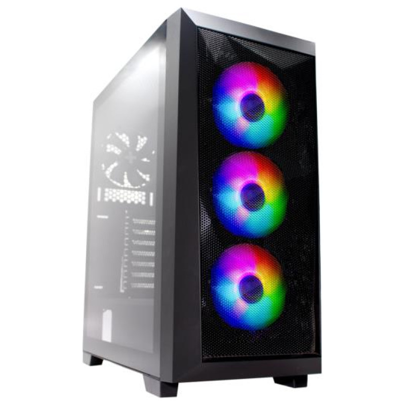Xilence Case|XILENCE|XILENT BREEZE|MidiTower|Not included|ATX|MicroATX|MiniITX|Colour Black|XG131