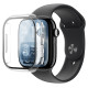 Amazingthing Radix Glass Screen Protector with Case for Apple Watch Series 11 46mm - Clear