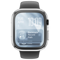 Amazingthing Radix Glass Screen Protector with Case for Apple Watch Series 11 46mm - Clear