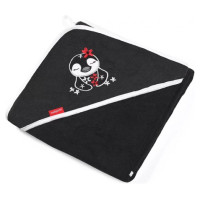 Babyono Bambusa dvielis ar kapuci 85x85 cm BabyOno 343/02 black-izpārdošana