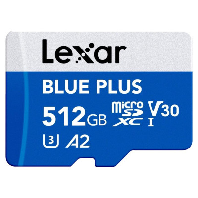 Lexar MEMORY MICRO SDXC 512GB UHS-I/W/A LMSBLPL512G-BNANG LEXAR
