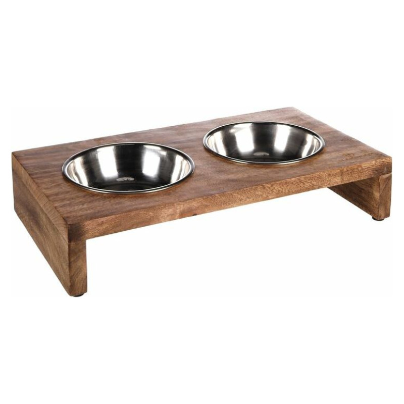 Flamingo statīvs ar bļodām 2x350 ml 13 cm