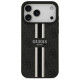 Guess 4G Printed Stripes MagSafe case for iPhone 17 Pro Max - black