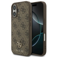 Guess 4G Small Classic Logo MagSafe Case for iPhone 17 - Brown