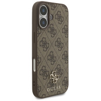 Guess 4G Small Classic Logo MagSafe Case for iPhone 17 - Brown