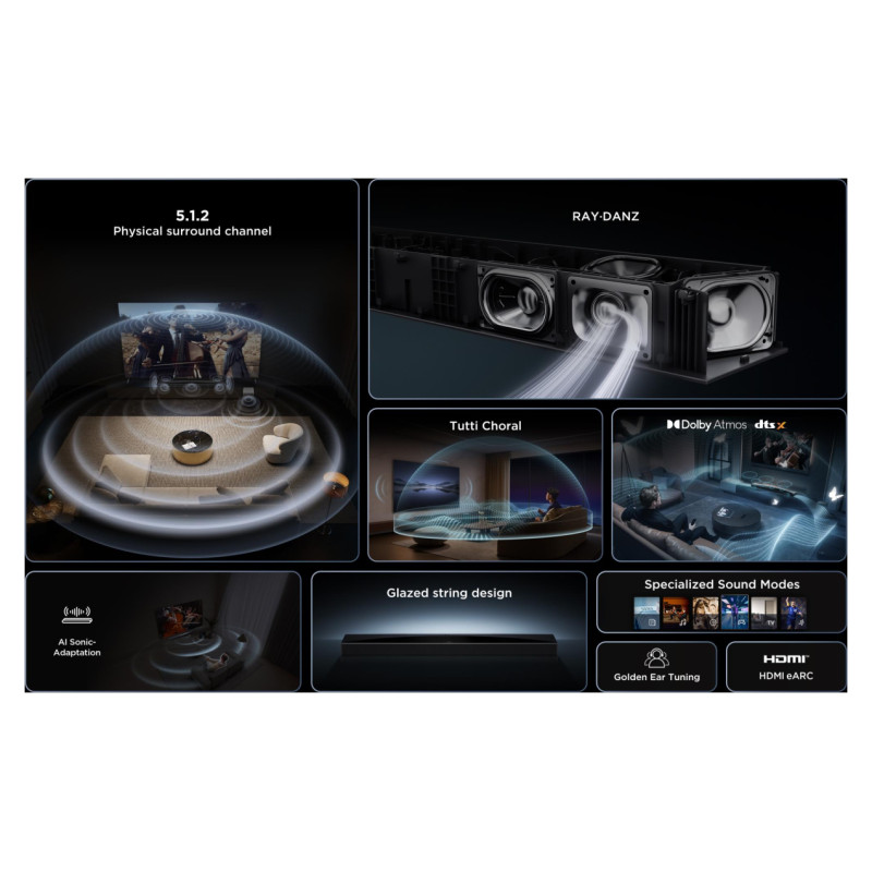 TCL SOUNDBAR SPEAKER/Q75HE TCL