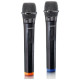 Lenco Mikrofons Lenco MCW-020BK 2 pieces