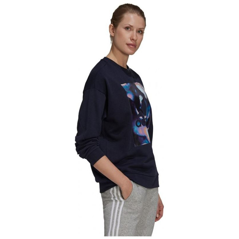 Adidas U4U Soft Knit Swe W GS3880 sweatshirt (XS)
