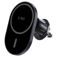 Tech-Protect mm15W-V6 Magnetic MagSafe Car Holder for Cockpit/Windshield/Air Vent - Black