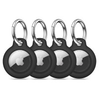 Tech-Protect Rough 4-pack case for Apple AirTag 1 / 2 - black