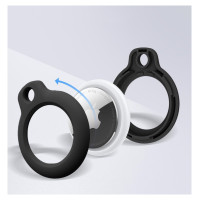 Tech-Protect Rough 4-pack case for Apple AirTag 1 / 2 - black