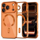 Tech-Protect MagFlex MagSafe Case for iPhone 17 Pro - Transparent Orange