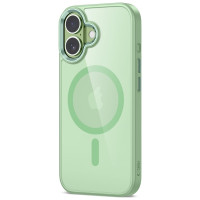 Tech-Protect MagMat MagSafe Case for iPhone 17 - Transparent Green