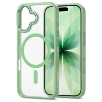 Tech-Protect MagMat MagSafe Case for iPhone 17 - Transparent Green
