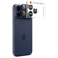 Spigen Optik Pro XL Camera Lens Glass for iPhone 17 Pro - Black