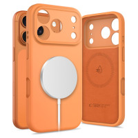 Tech-Protect Silicone MagSafe Case for iPhone 17 Pro - Orange