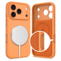 Tech-Protect Silicone MagSafe Case for iPhone 17 Pro - Orange