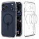 Spigen Ultra Hybrid MagSafe Case for iPhone 17 Pro Max - Clear Navy Blue