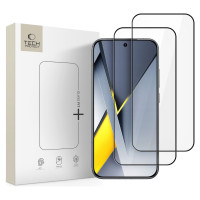 Tech-Protect Glass Fit+ 2-pack for Xiaomi Poco F8 Pro - black