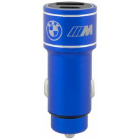 BMW M Edition PD-QC 3.0 20W Car Charger - Blue/Black