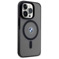 BMW Signature MagSafe Case for iPhone 14 Pro Max - Black
