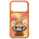 Nimmy Big Eyed Pet 2.0 Raccoon case for iPhone 17 Pro - orange