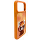 Nimmy Big Eyed Pet 2.0 Raccoon case for iPhone 17 Pro - orange