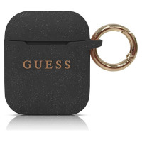 Guess Silicone Cover for AirPods 1/2 - Black