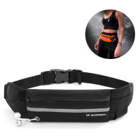Wozinsky expandable running belt black (WRBBK1)