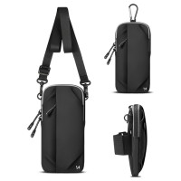 Wozinsky WSDB-B armband phone bag for running - black