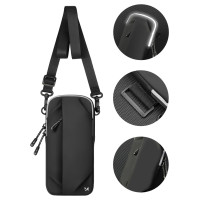 Wozinsky WSDB-B armband phone bag for running - black