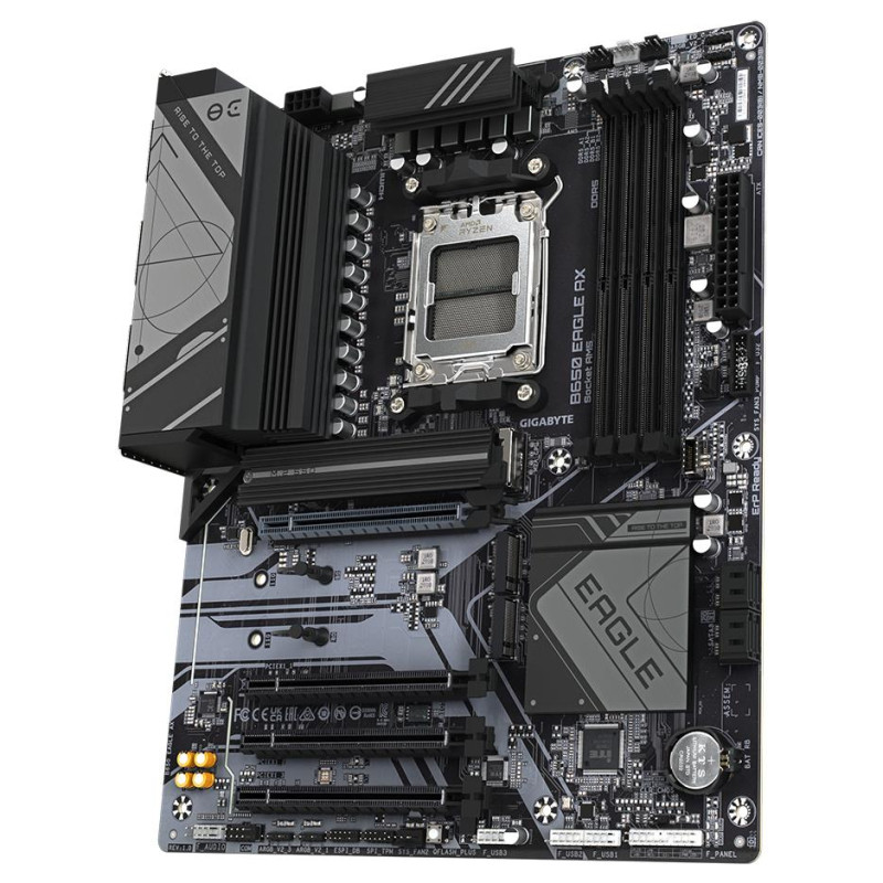 Gigabyte Mainboard|GIGABYTE|AMD B650|Socket AM5|ATX|RAM DDR5-SDRAM|4xSlots|Wi-Fi Yes|Bluetooth Yes|3xNumber of M.2 (M) slots|B650EAGLEAX1.2