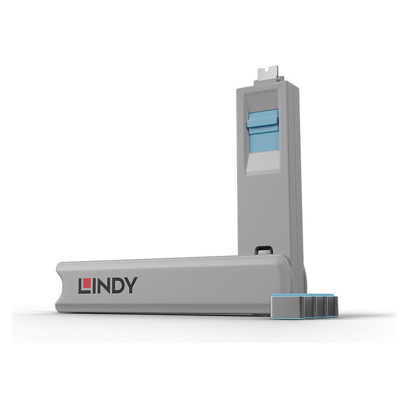 Lindy USB PORT BLOCKER 4PACK/BLUE 40465 LINDY