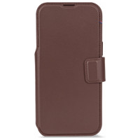 Decoded Leather Detachable Wallet Case with MagSafe for iPhone 17 Pro - Brown