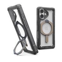 UAG Plasma XTE MagSafe case for iPhone 17 - gray and titanium