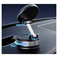 Dudao F24PRO MagSafe Compatible Car Holder with Suction Cup for Windshield or Dashboard - Black