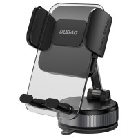 Dudao F24PLUS Car Holder with Suction Cup for Dashboard - Black