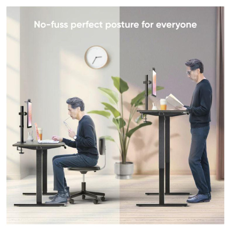 Onkron DESK MOTORISED/BLACK WDT221E-B ONKRON