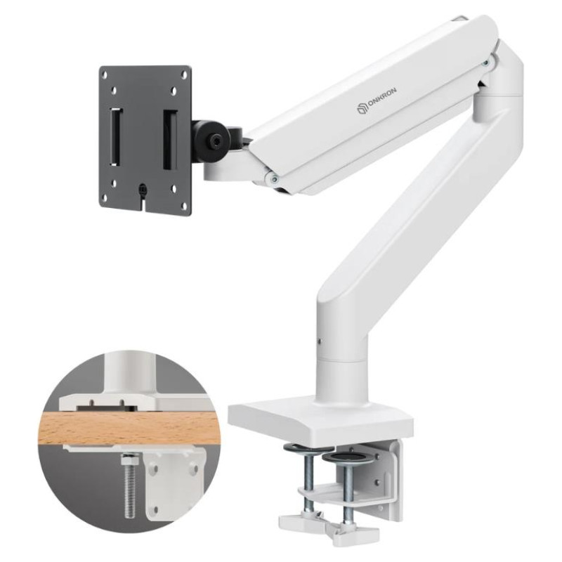 Onkron MONITOR ACC DESK MOUNT/15-42" BLK/WHT G110-BW ONKRON