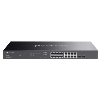 Tp-Link Switch|TP-LINK|Omada|SG2218P|Desktop/pedestal|16x10Base-T / 100Base-TX / 1000Base-T|2xSFP|PoE+ ports 16|150 Watts|SG2218P