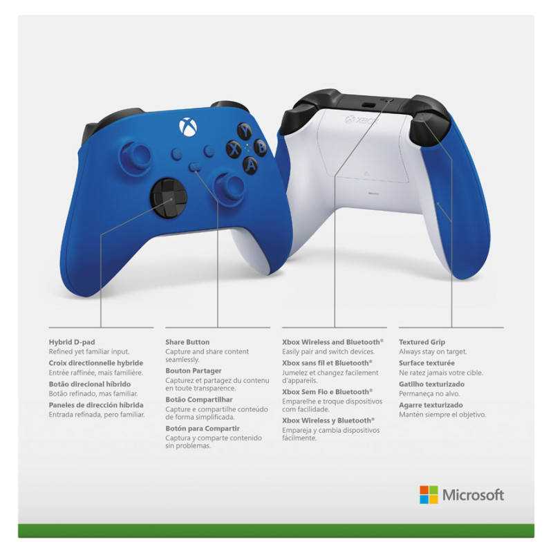 Microsoft XBOX Series Wireless Controller Shock Blue