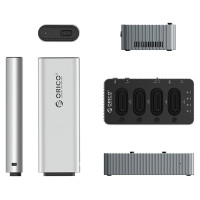 Orico IT48N-C 4-Disk Docking Station with M.2 NVME Clone Function - Gray