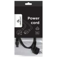 Gembird Kabelis Gembird Power cord (C5) 0.5m