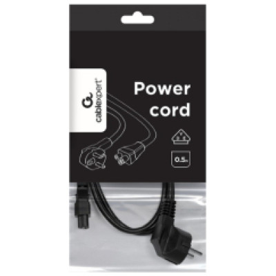Gembird Kabelis Gembird Power cord (C5) 0.5m
